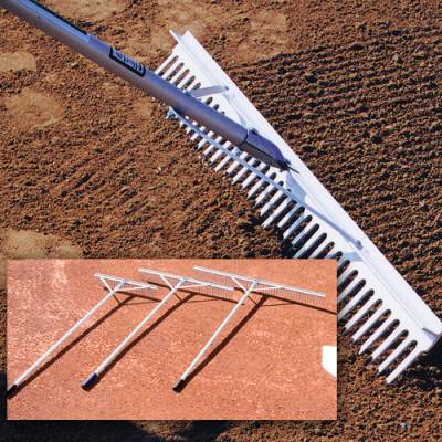 Athletic Connection Aluminum Maintenance Rake Sold by GameTime Athletics