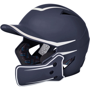 Navy and White HX Legend Plus Batting Helmet Sold by GameTime Athletics