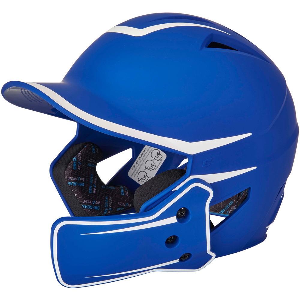 Royal and White HX Legend Plus Batting Helmet Sold by Gametime Athletics