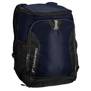 Navy Blue Fortress 2 Players Backpack Sold by GameTime Athletics
