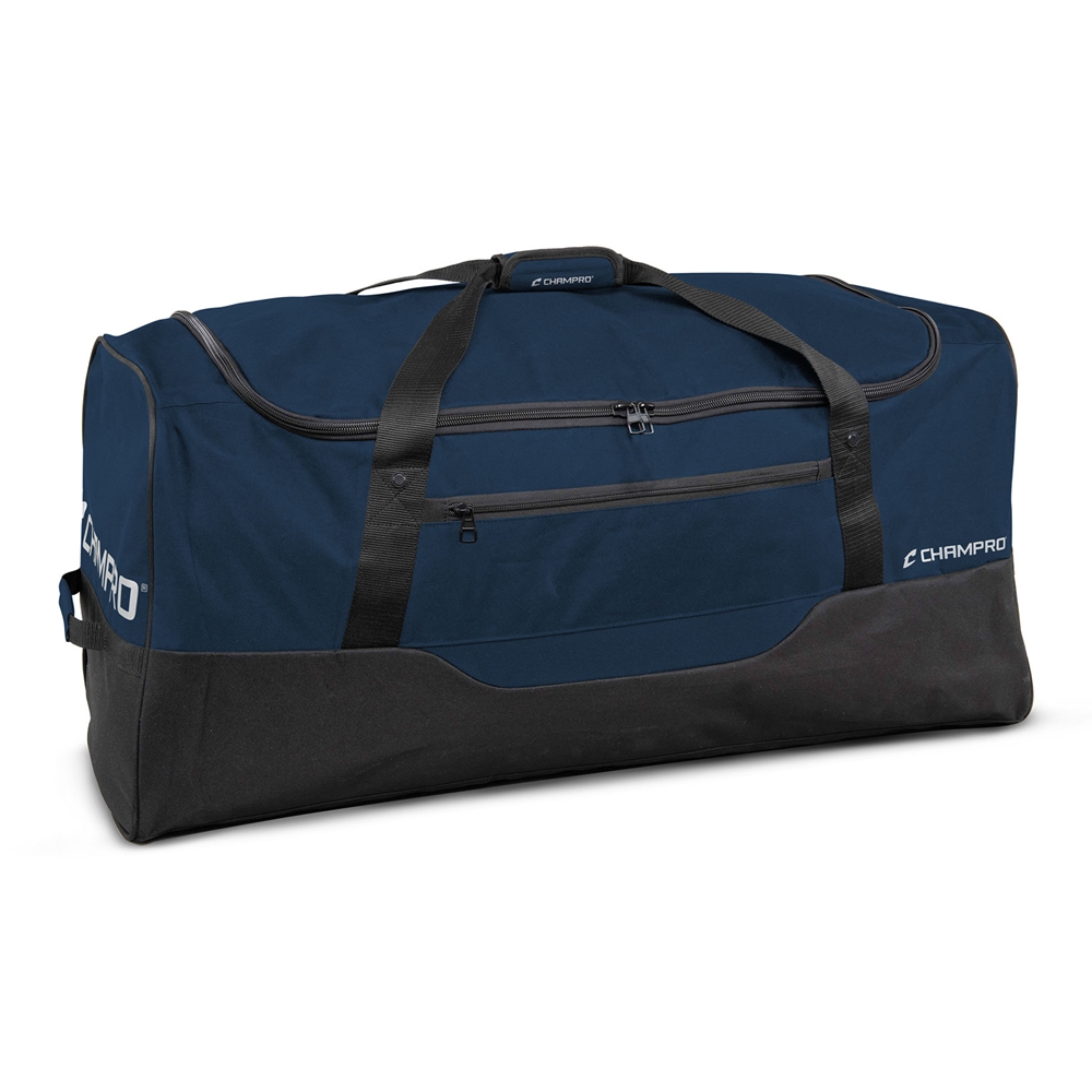 Champro's Navy Blue Ultimate Carry-All Team Equipment Bag Sold by GameTime Athletics