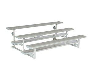 3 Row Tip N' Roll Portable Bleachers Sold by GameTime Athletics