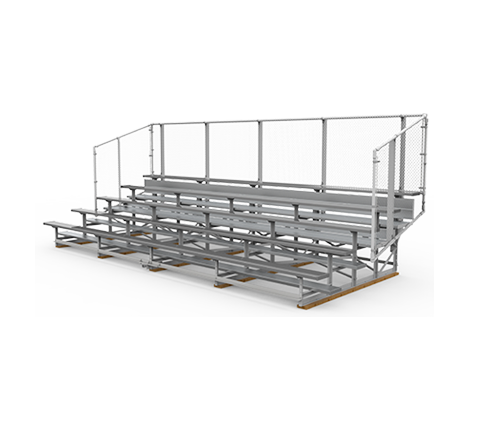 5 Row Portable Bleachers Offered by GameTime Athletics 