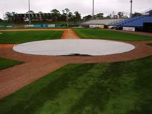 Aer Flo Non-Weighted Infield Tarps Sold by GameTime Athletics