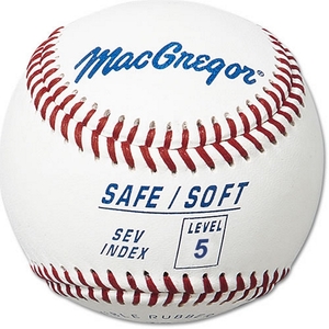 MacGregor Level 5, Safe/Soft Baseball for Ages 8-12, Sold at GameTime Athletics