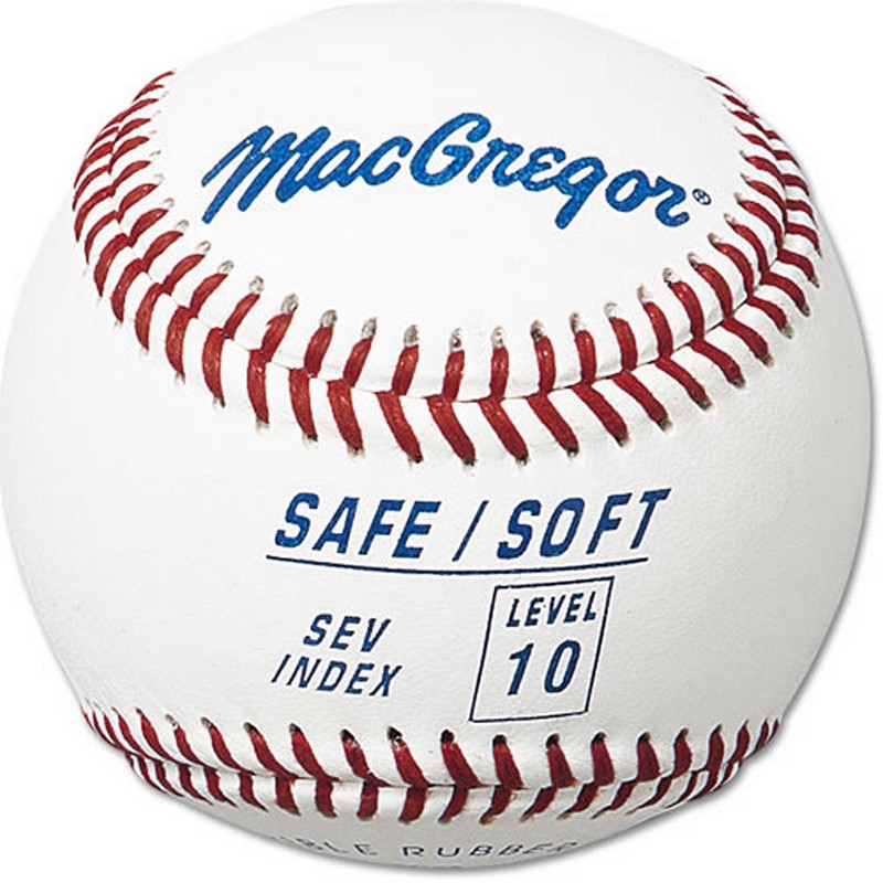 MacGregor Level 10, Safe/Soft Baseball for Ages 12+, Sold at GameTime Athletics