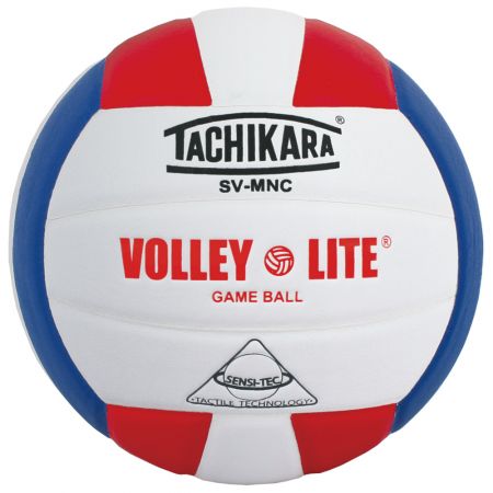 Red, White and Blue Tachikara SV-MNC Volley-Lite Volleyball at GameTime Athletics