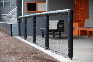 Customized Baseball Dugout and Fence Padding by GameTime Athletics 