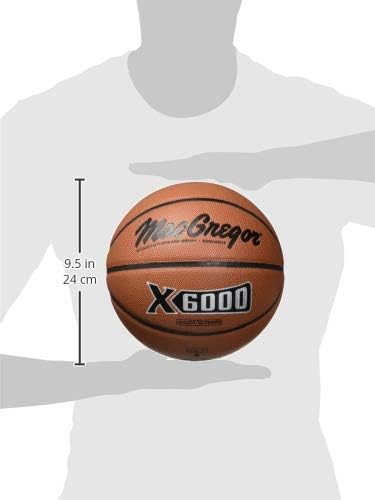 MacGregor X6000 Official Size Basketball Diameter