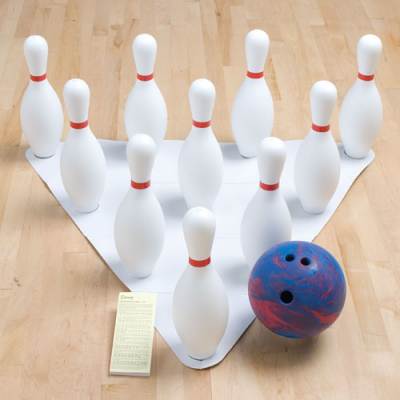 GameCraft Weighted Indoor and Outdoor Bowling Set Available at GameTime Athletics 